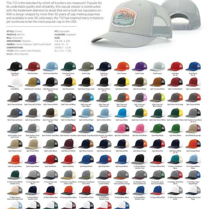Truelove Apparel - Wholesale Trucker Hat - Men's - Mens Richardson 112 Football Team Hats4