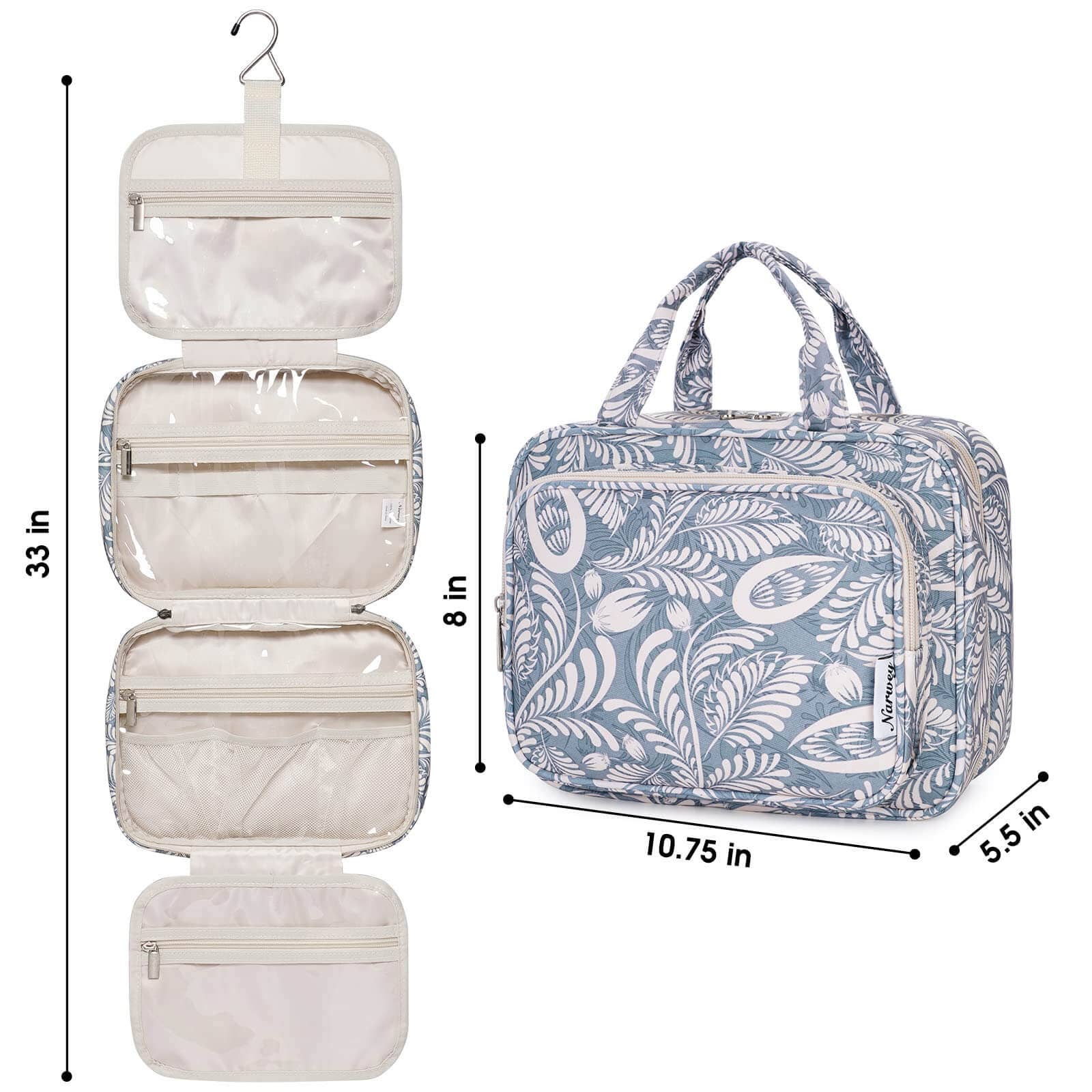 wandf – Großhandel Schmink-/Kosmetiktasche – Hängender Kulturbeutel für Frauen Reise-Make-up-Tasche76