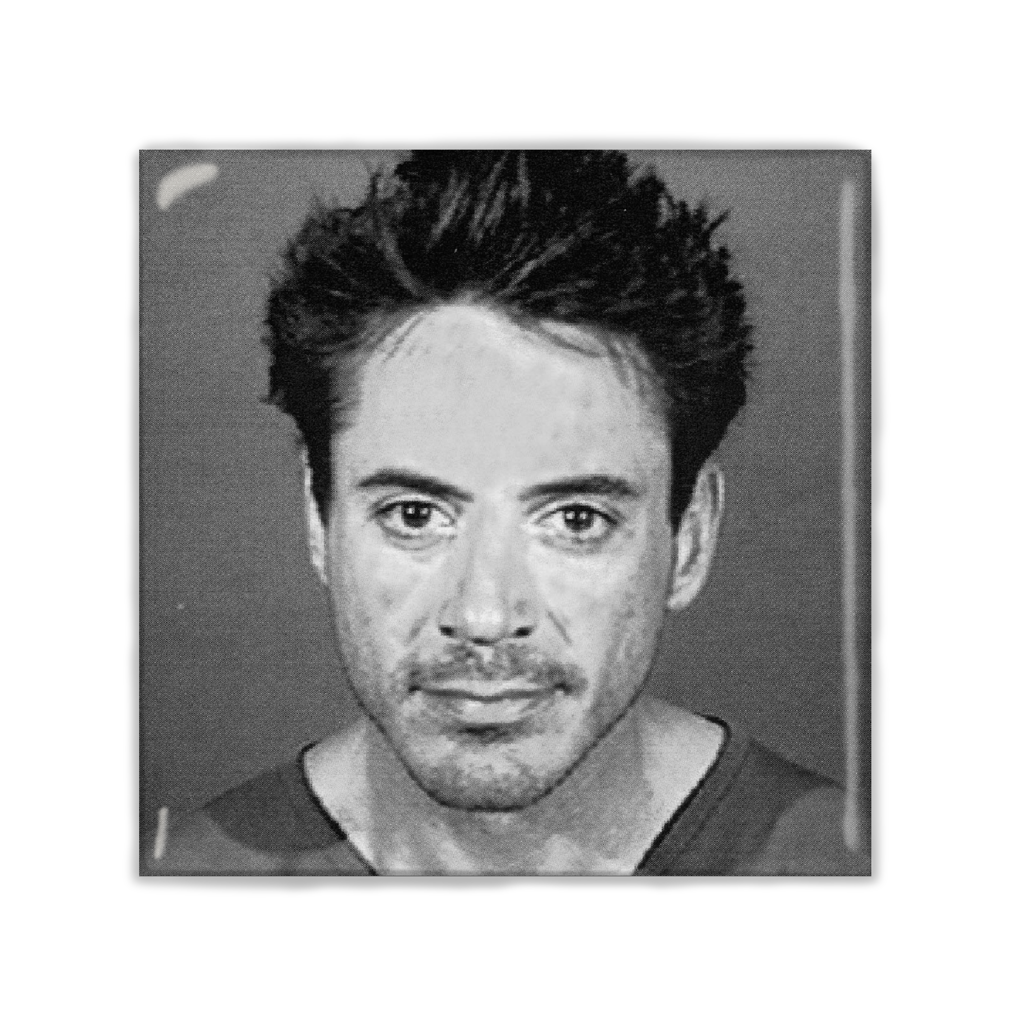 Lucky Mfg. Co. - Wholesale Magnet - Robert Downey Jr. Mugshot 2x2 Magnet0