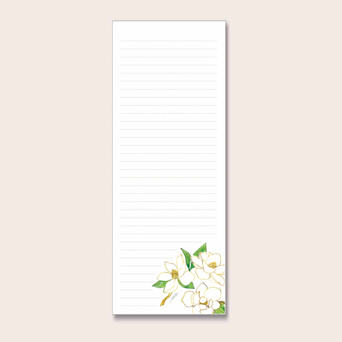 Amanda Klein Co. – wholesale Notepad – Magnolia Refrigerator Notepads1