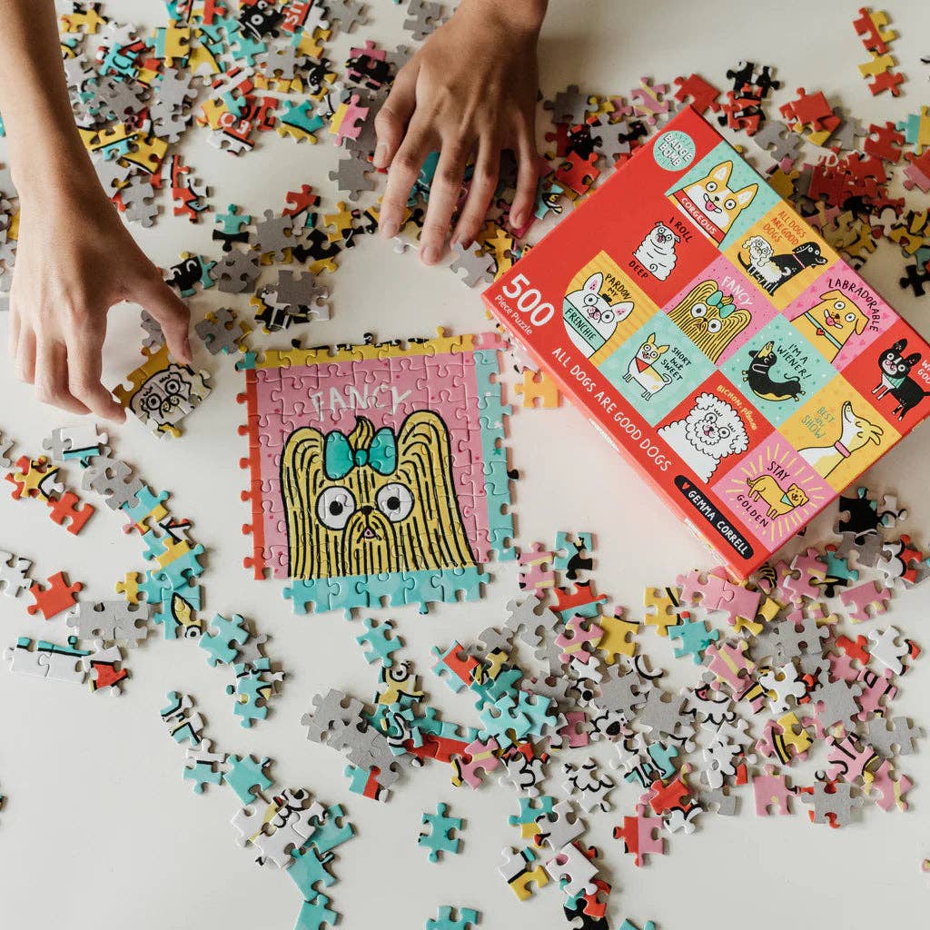 Incognito – wholesale Puzzle – Adult – All Dogs Are Good Dogs 500 Piece Puzzle2