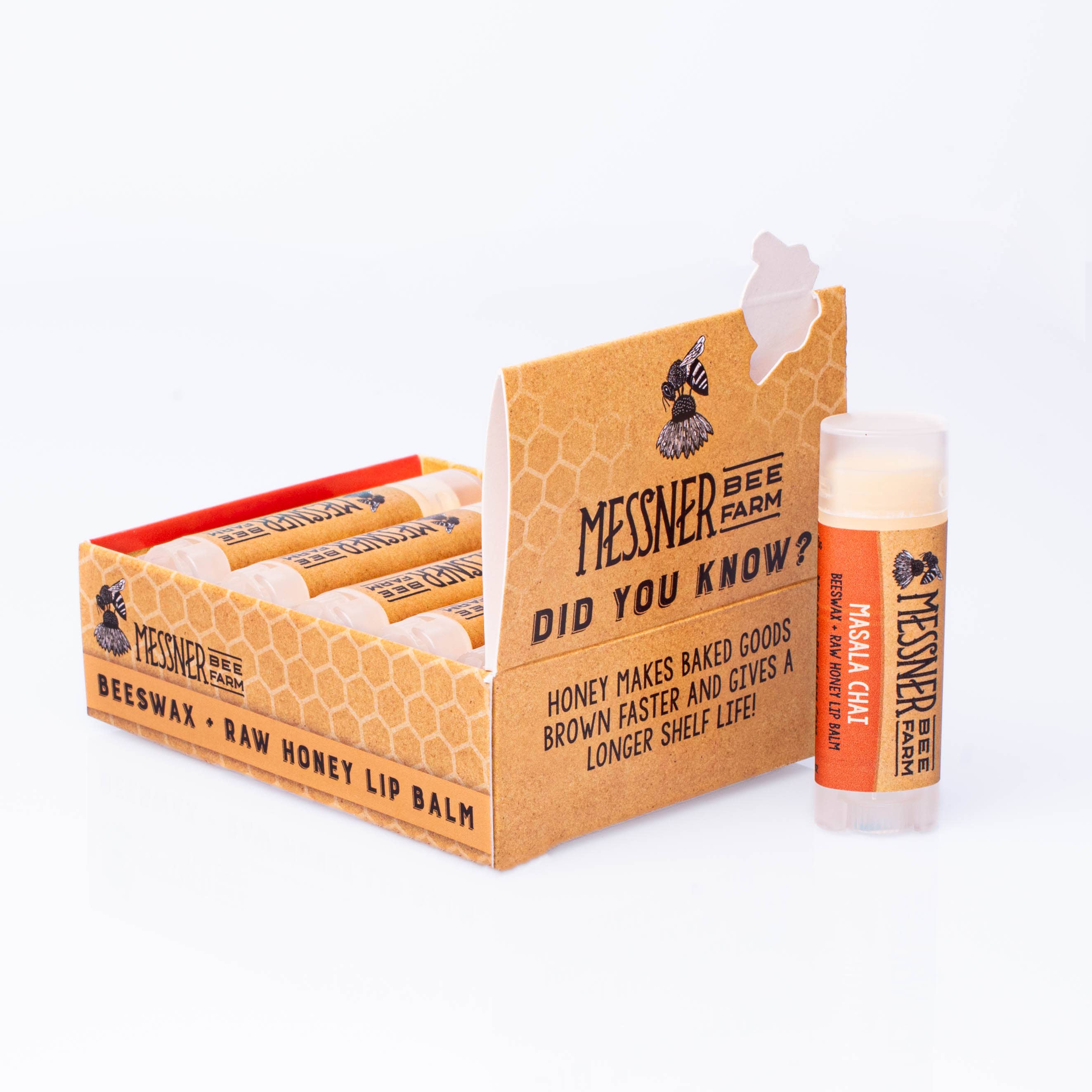 Messner Bee Farm – wholesale Läppbalsam – Masala Chai läppbalsam1