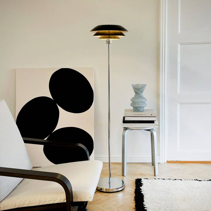 Lampadaire DL31 noir pour la vente par Dyberg Larsen