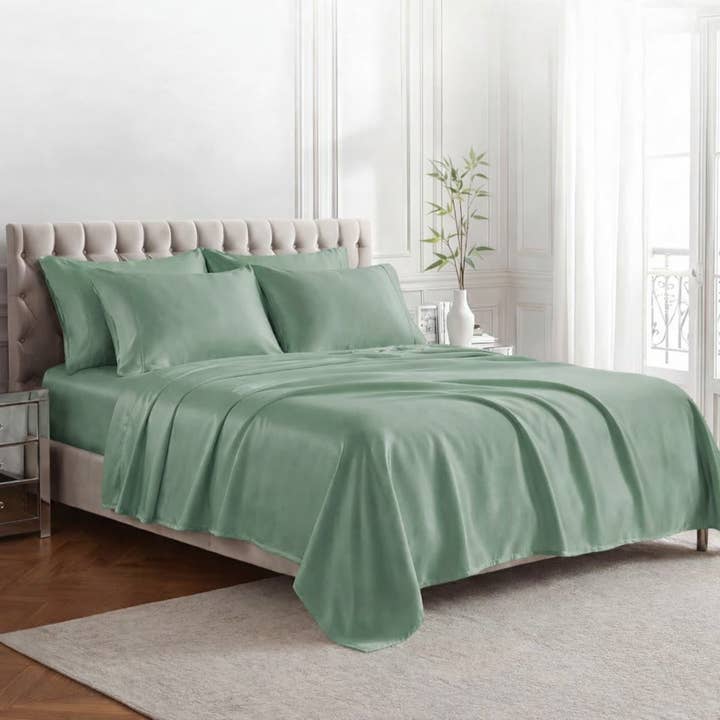 BETTER SLEEP 100% BAMBOO COOLING SHEETS AND PILLOWCASE SET for wholesale by Better Sleep