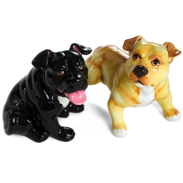 Blue Witch Pit Bull Terrier Mini Cruet Set for wholesale by Creatico