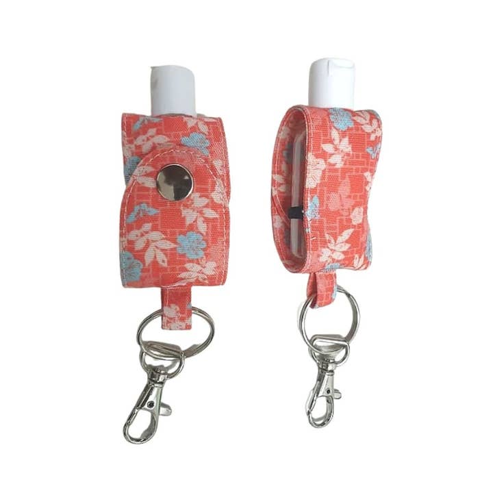 ArtSHINE – wholesale Keychain – Women's – Hand Sanitiser Bottle Holder (Key Chain) - Butterfly Screen