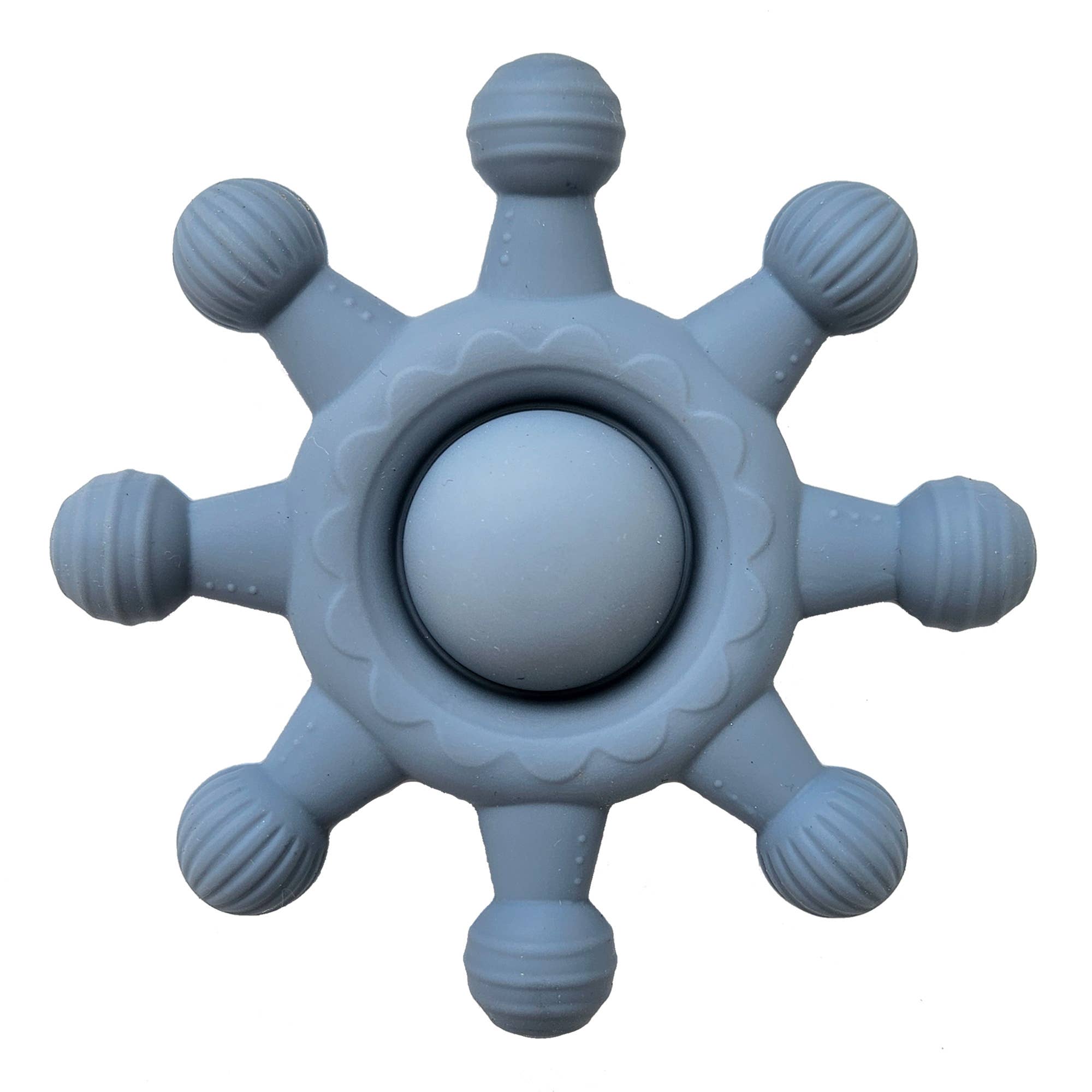 Summerville organic - Wholesale Teether (Not Clip-On) - Baby - Baby Silicone Teether Toy Circus Dusty blue0