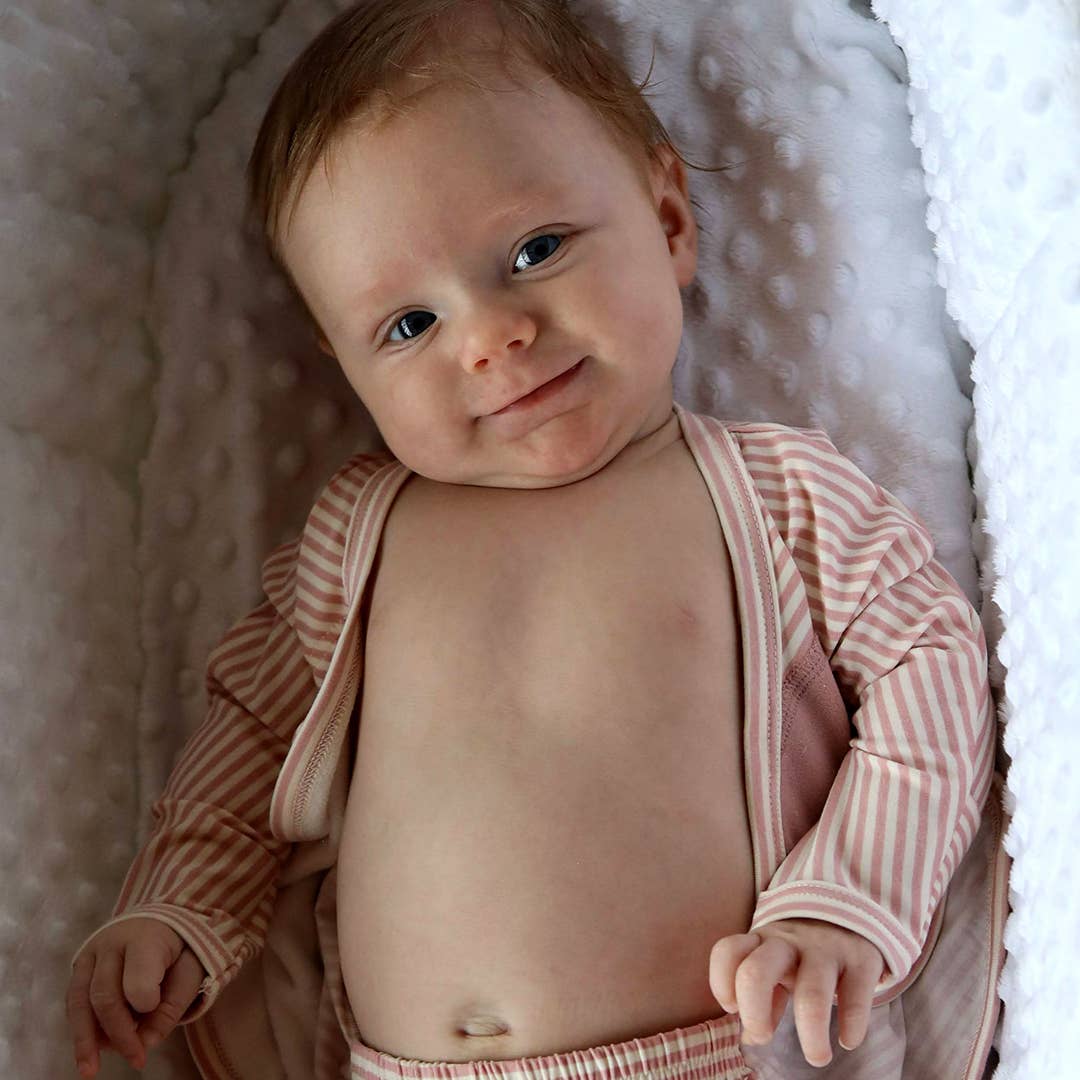 Bonsie Skin to Skin Babywear - Wholesale Bodysuit (Footed) - Baby - Footie - Berry Twist2