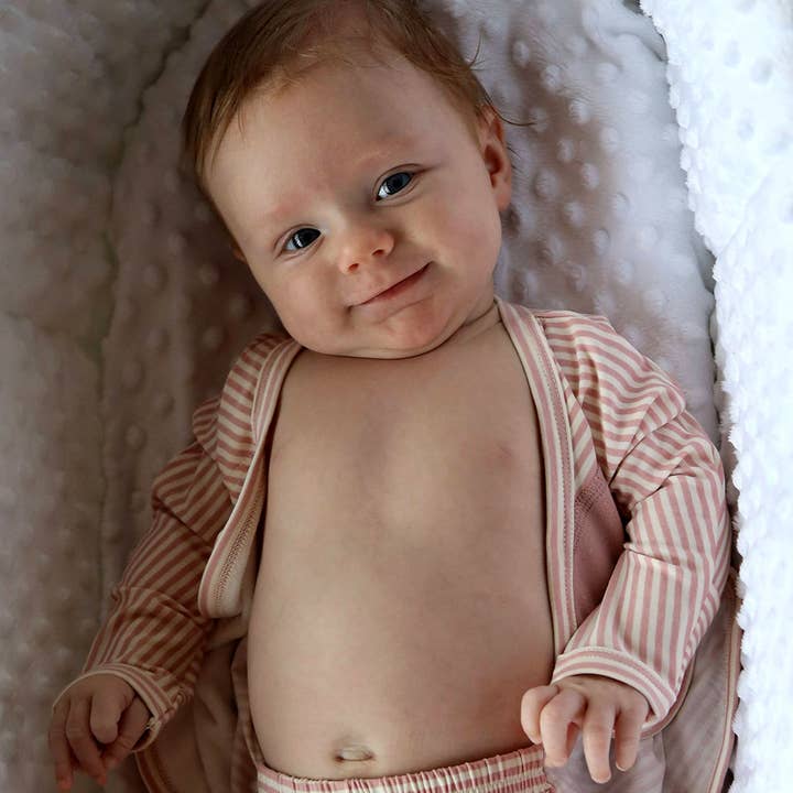 Bonsie Skin to Skin Babywear - Wholesale Bodysuit (Footed) - Baby - Footie - Berry Twist2