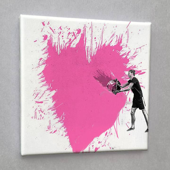 #01572 plash2 Street Art Canvas Print for wholesale by Eicie