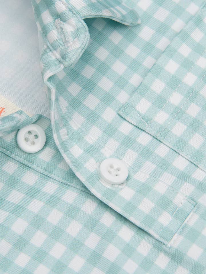 Marie Nicole Clothing - Wholesale Jumpsuit - Baby - Lilly Belle Cottontail Polo Romper - Restocked!-mnc