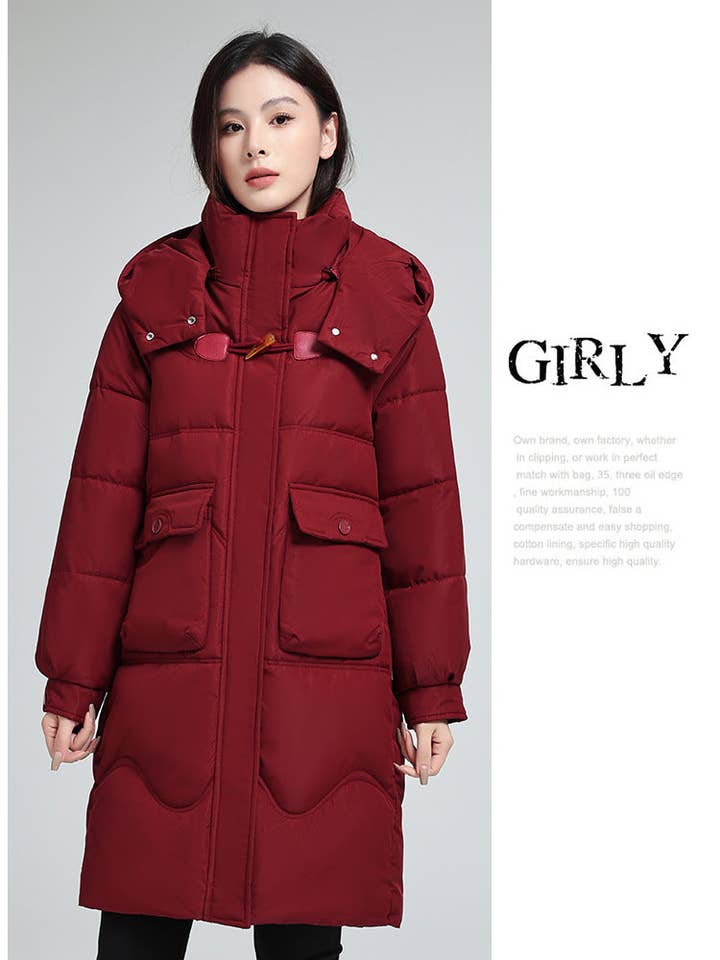 Marayn - Wholesale Puffer Jacket - Women's - 2025 Winter Korean Style Padded Long Coat14