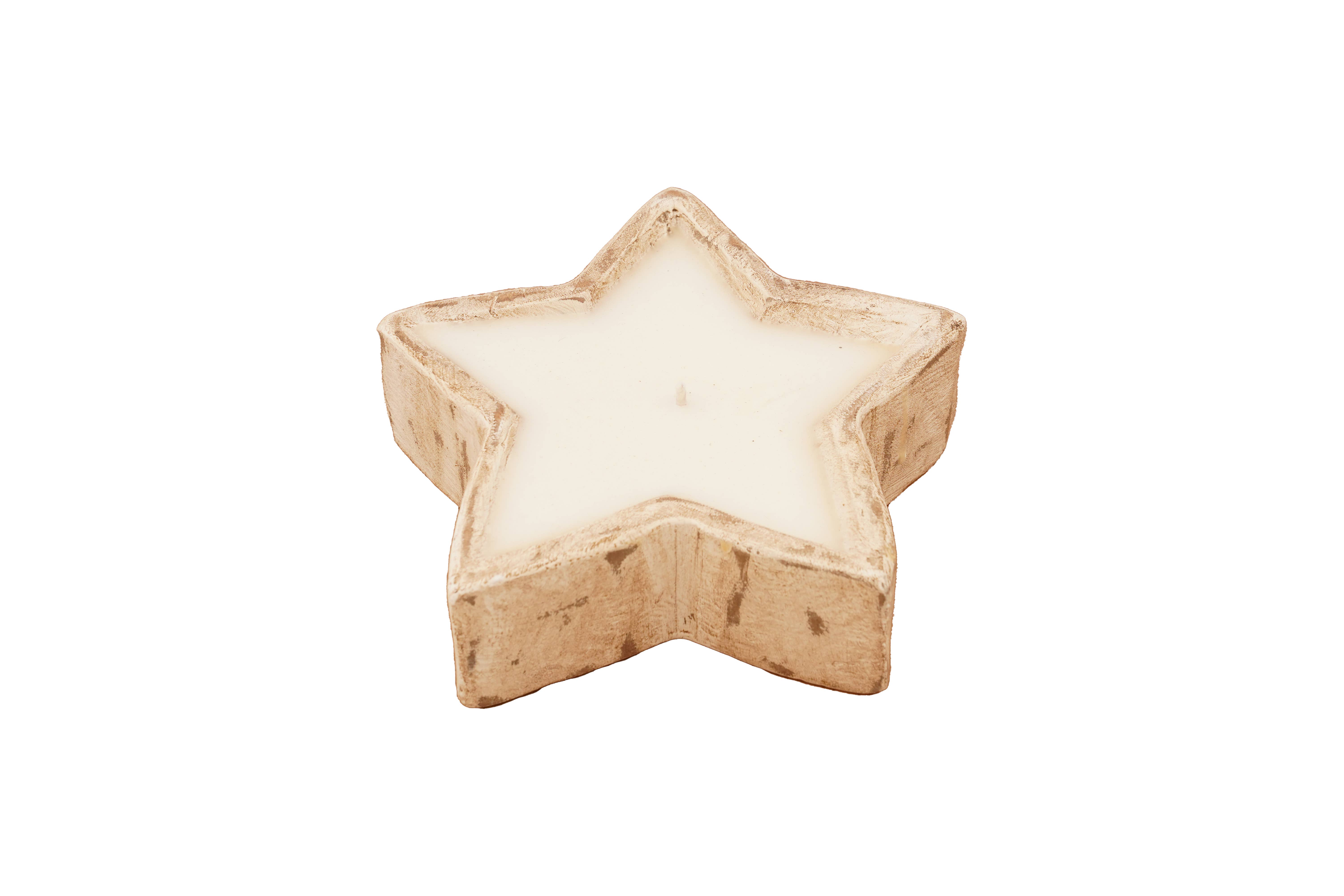 My Amigos Imports - Wholesale Candle Holder - Star Dough Bowl-Small-7x7x2 inches-Candle Ready-NEW8