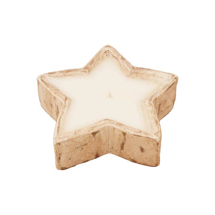 My Amigos Imports - Wholesale Candle Holder - Star Dough Bowl-Small-7x7x2 inches-Candle Ready-NEW8