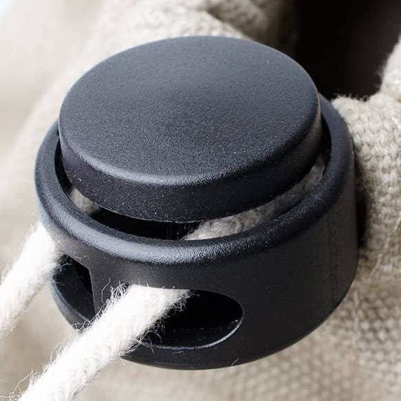 Rund Cord Prop (17mm) - Sort og Hvid for engroshandel hos Allied Trimmings