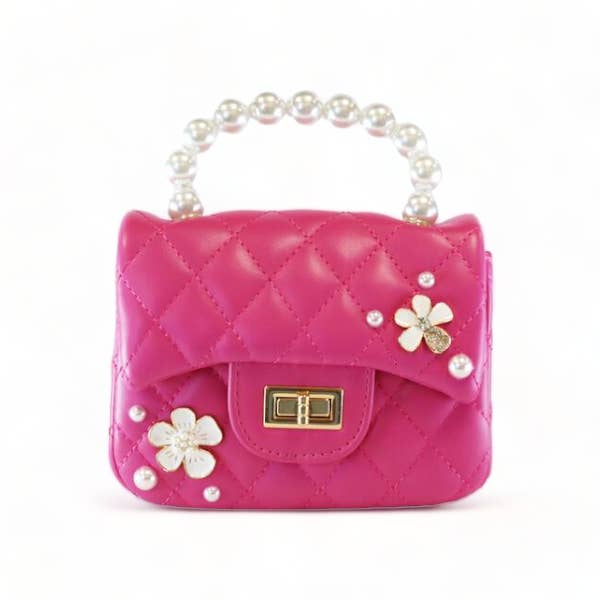 Sac en cuir matelassé P15 B1303 avec breloques (3 couleurs) pour la vente par Doe a Dear