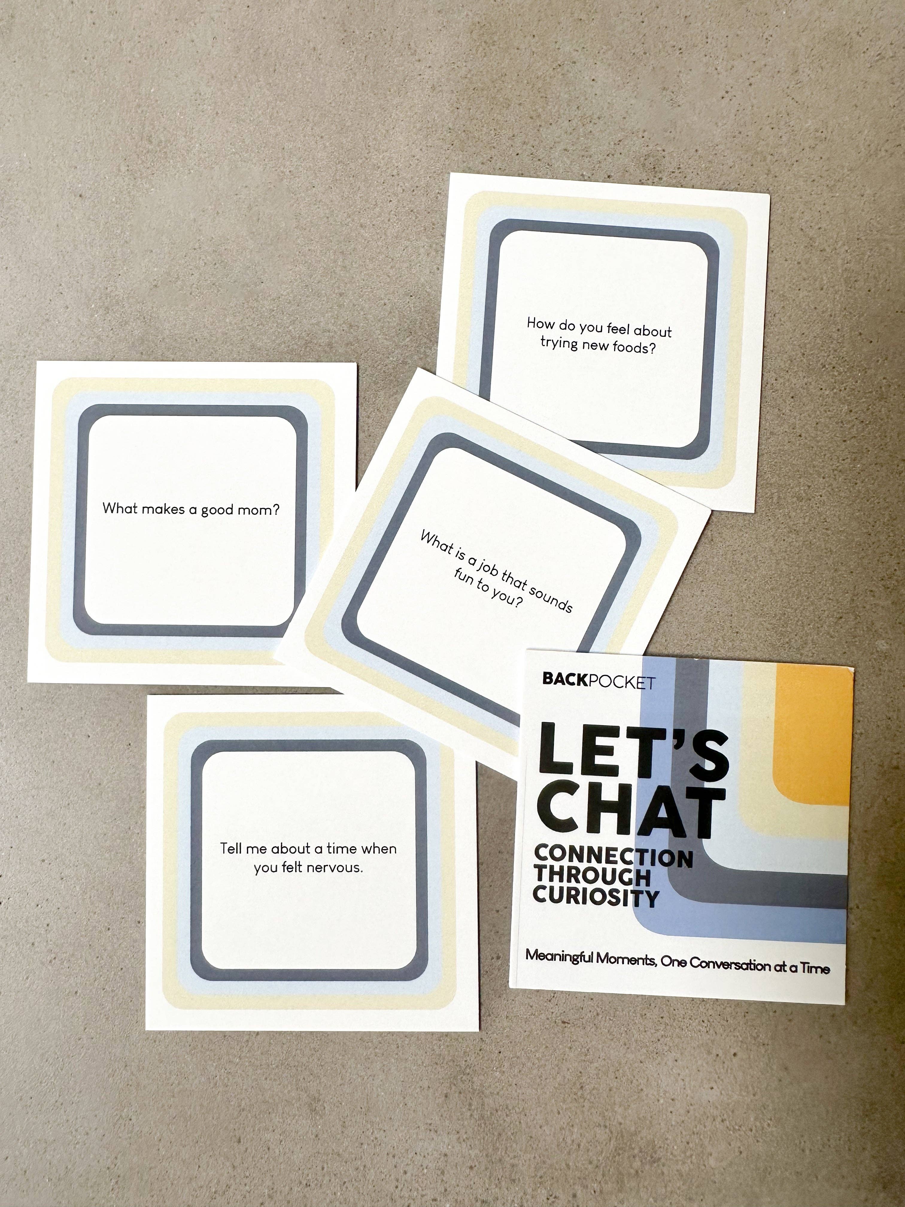 BACKPOCKET - Vendita all'ingrosso Giochi di carte - Parliamo: Connessione Attraverso la Curiosità3