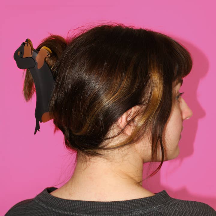 COLETTE BERNARD - Wholesale Hair Clip - Women's - Soufflé The Weenie Dog Claw