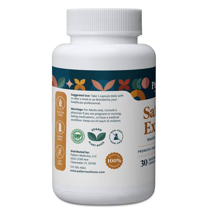 Pattern Wellness - Wholesale Oral Supplement/Vitamin - Saffron Extract1