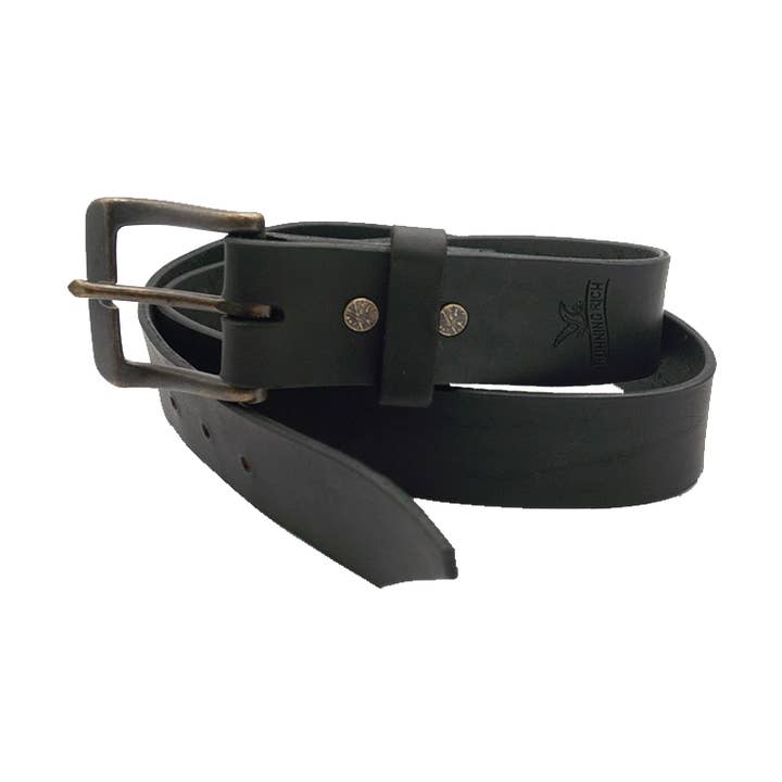 Leather belt for wholesale by Bevel Mfg