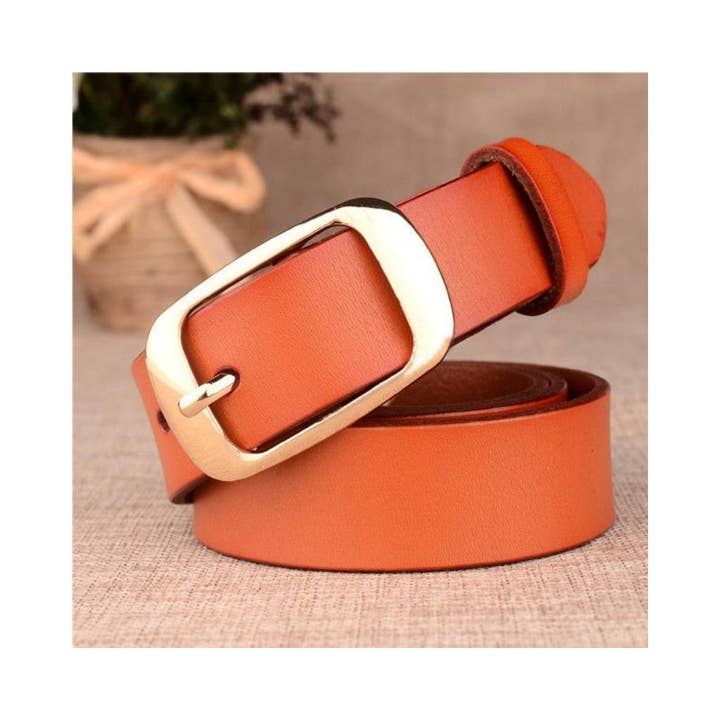 Sheer Trend - Wholesale Belt - Women's - Genuine Leather Cowhide Fashion Versatile Women's Belt8