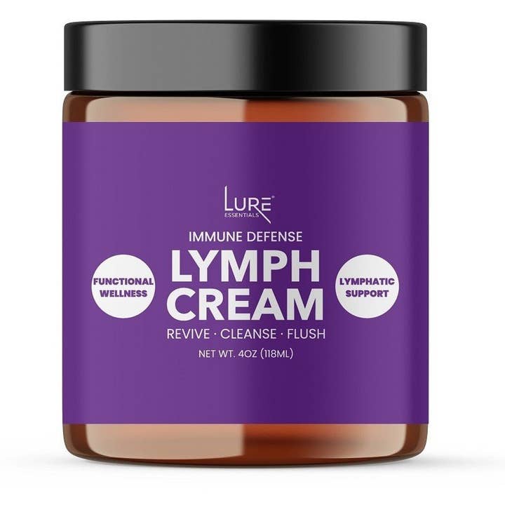 Lure Essentials - Wholesale Body Cream/Lotion - Lymph Cream - Natural Immune Defense Drainage Balm
