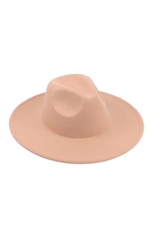 MYS Wholesale Inc - Wholesale Fedora - Women's - Trendy Felt Fedora Fashion Brim Hat6