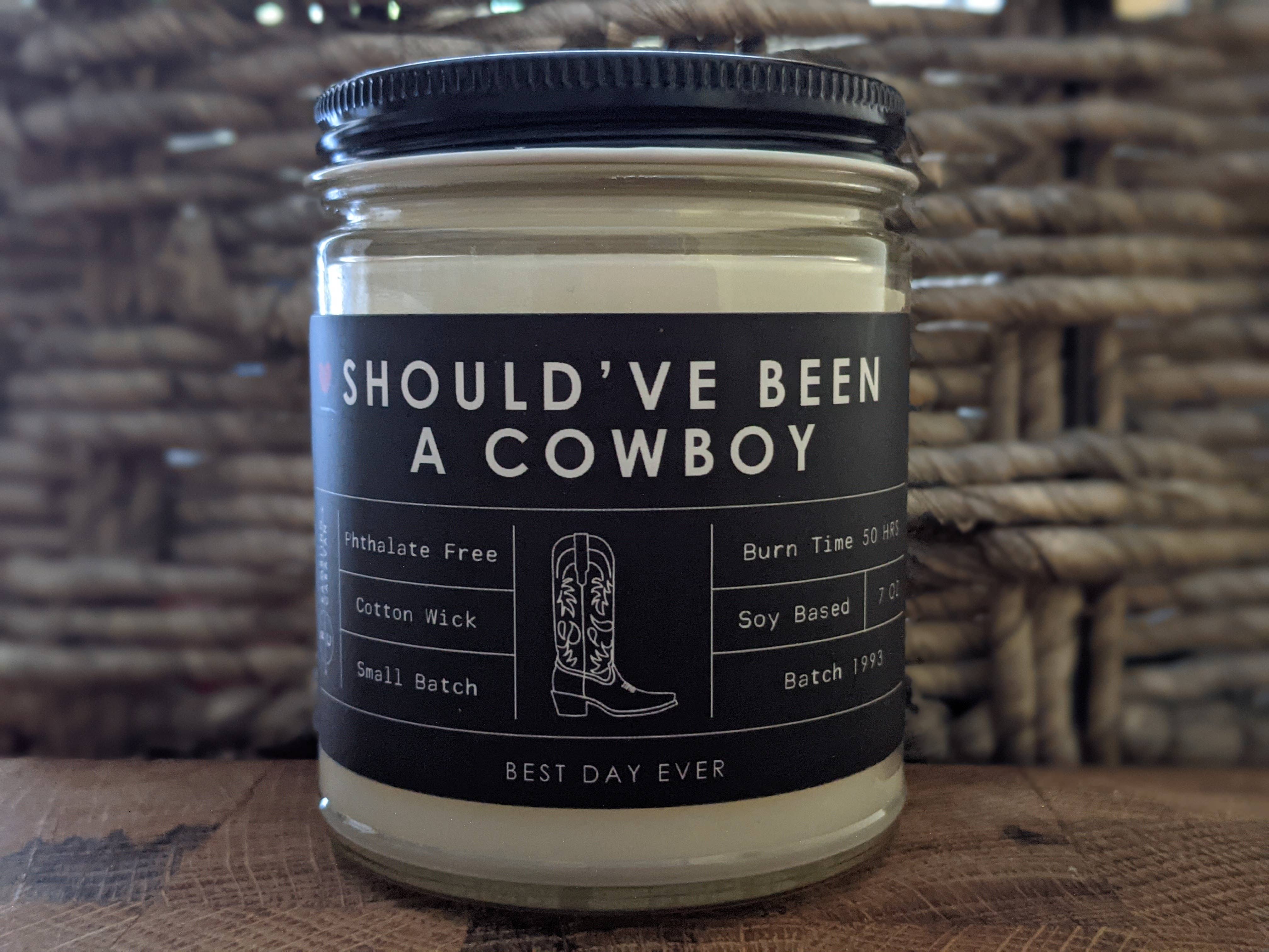 Rambling Caravan - Vendita all'ingrosso Candela in vasetto - Avrebbe dovuto essere una candela da cowboy0