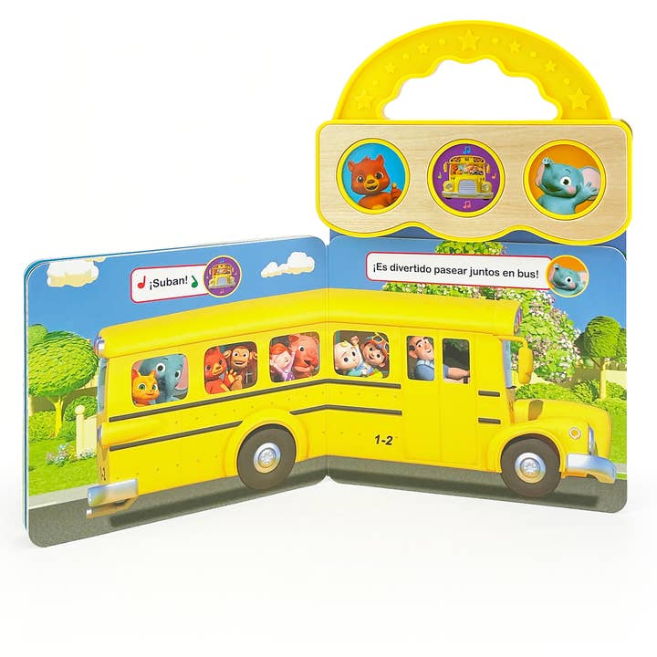 Cottage Door Press - Wholesale Baby & Toddler Book (0-2) - Cocomelon Las ruedas del bus / Wheels on the Bus (Spanish)2