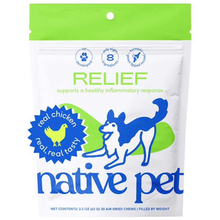 Native Pet - Wholesale Pet Supplement - Dog - Relief Chews, Hip & Joint Supplement for Dogs