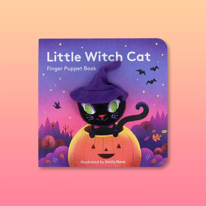 Chronicle Books - Wholesale Baby & Toddler Book (0-2) - Little Witch Cat: Finger Puppet Book13