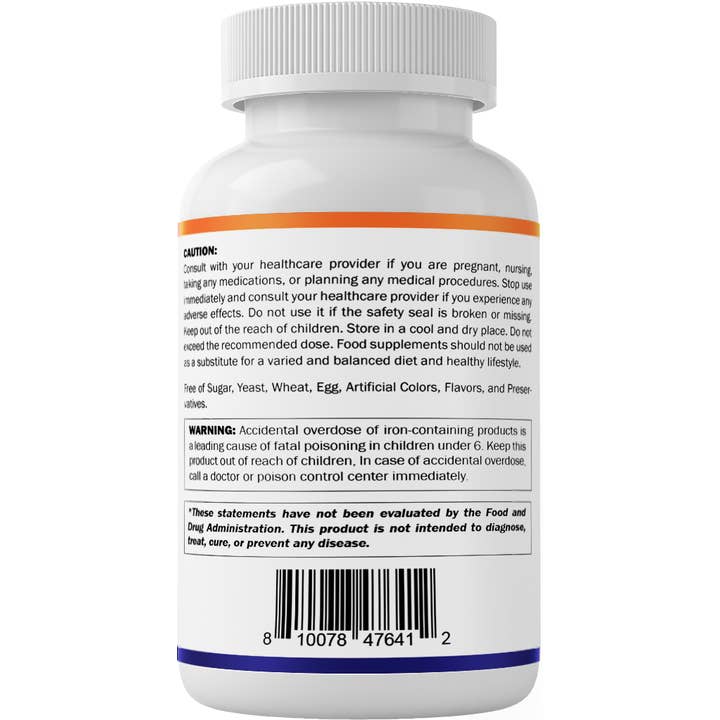Vitamatic – wholesale Oral supplement/vitamin – Vitamatic | Carbonyl Iron 65 mg + Vitamin C | 120 Tablets8