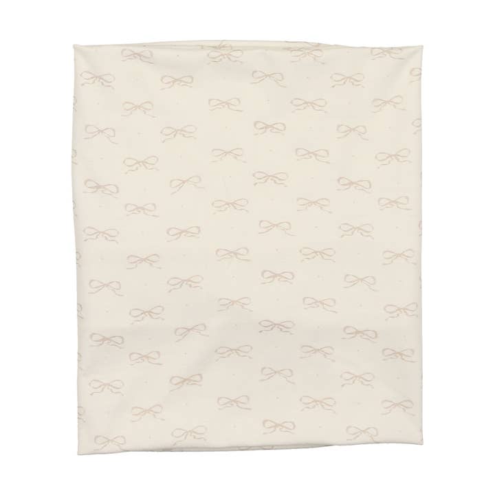 Mini Bow Blanket for wholesale by Cuddle and Coo