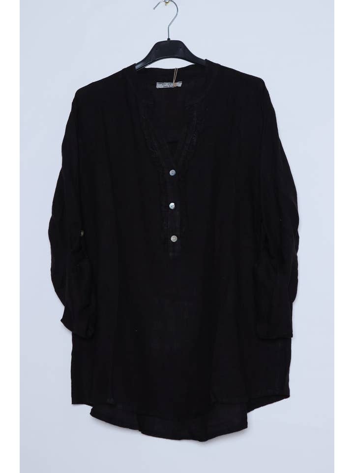 LÉA & LUC – wholesale Blouse – Women’s – 100% Linen Blouse REF. 66492