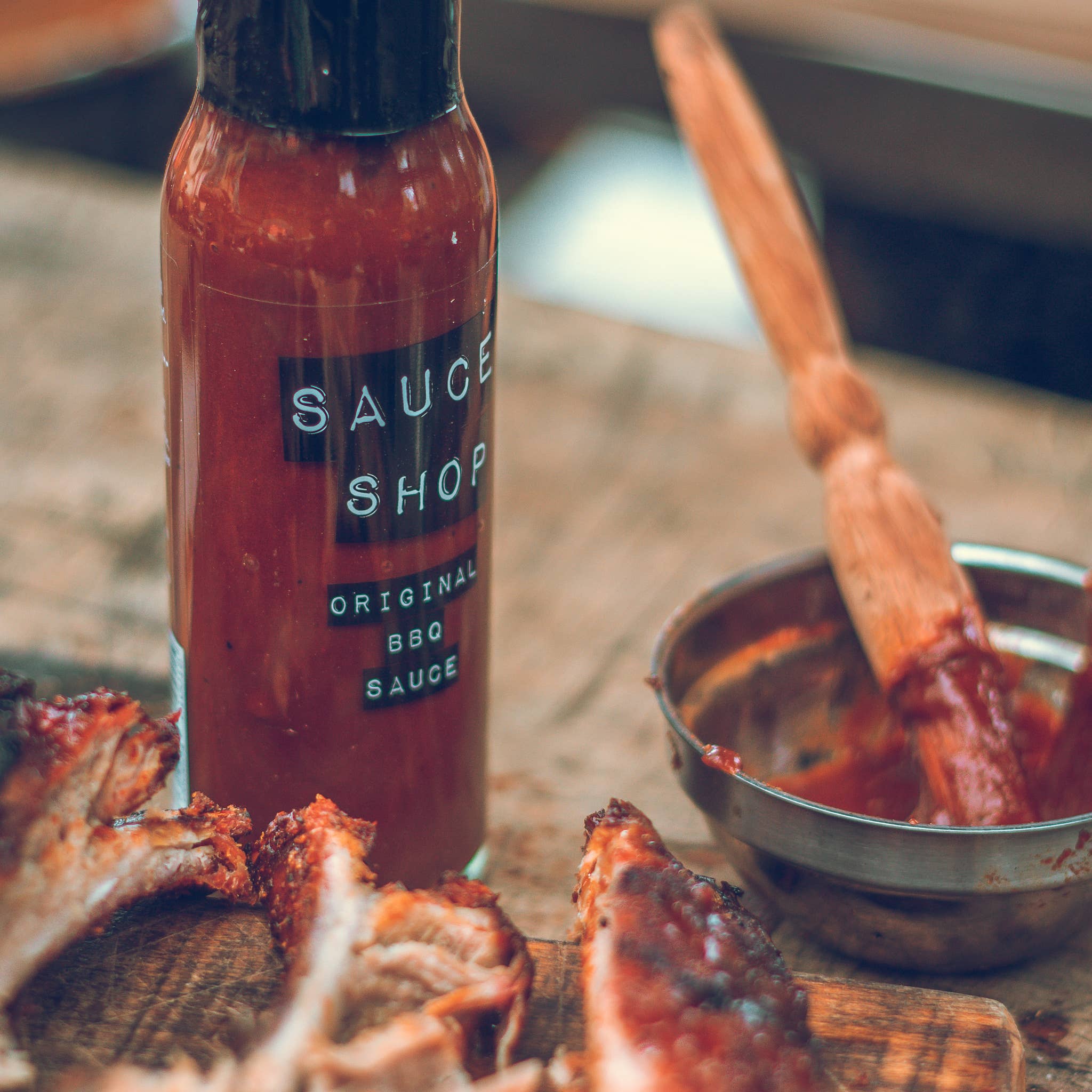 Sauce Shop - Wholesale BBQ-saus - Original BBQ Sauce 2,5 KG Catering Tub - Doos van 24
