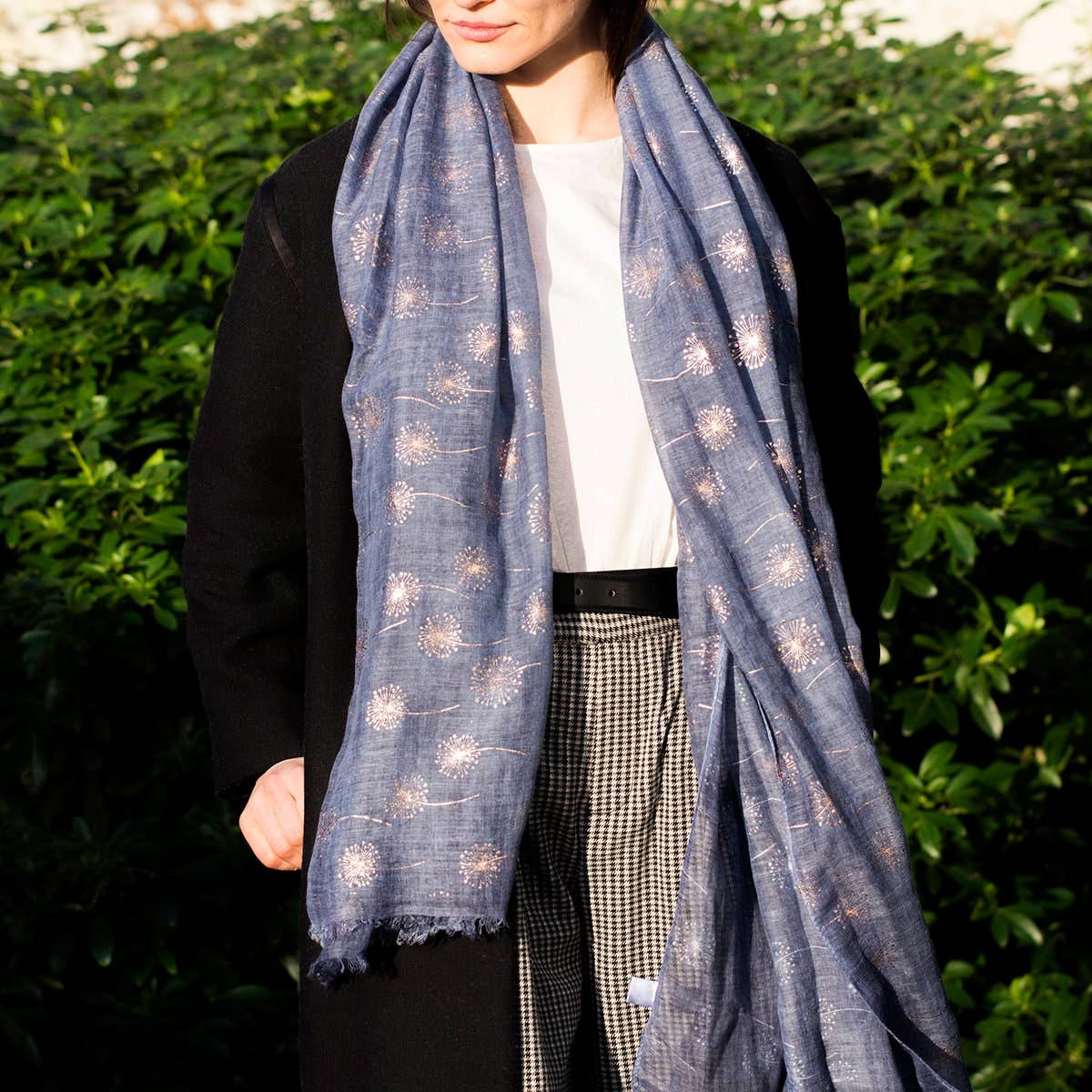 Studio Hop - Vente Écharpe – femme - Foulard cadeau Dandelion Thinking of You3