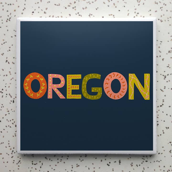 Oregon Calico Underlägg för wholesale av Robot Candy