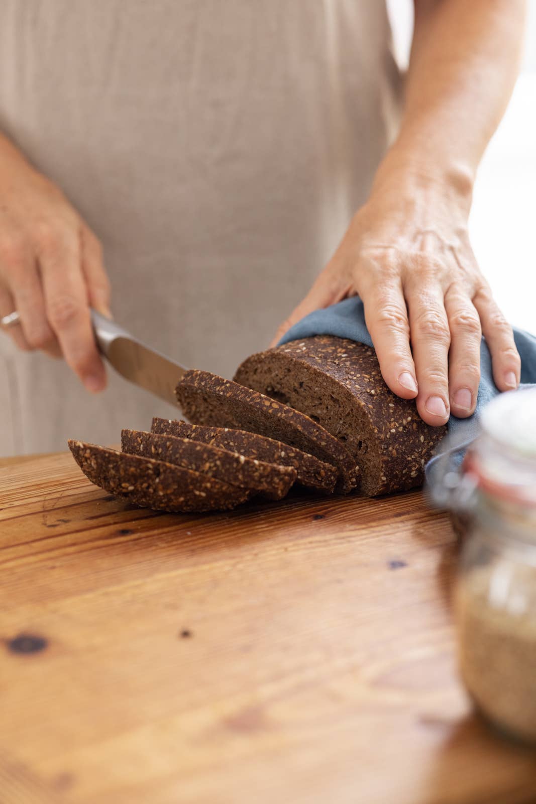 My Makery - Wholesale Bread Mix - organic chestnut bread baking mix sesame6