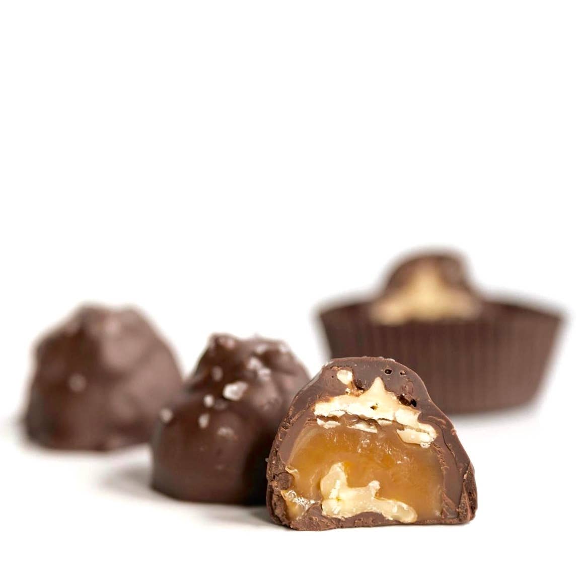 John Kelly Chocolates – wholesale Fudge – Bulk Salted Truffle Fudge Bites3