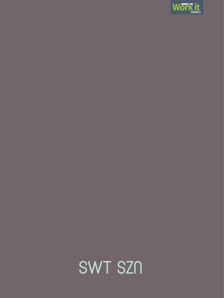 Smokey Plum SWT SZN premium gym towel for wholesale by Work It Towels