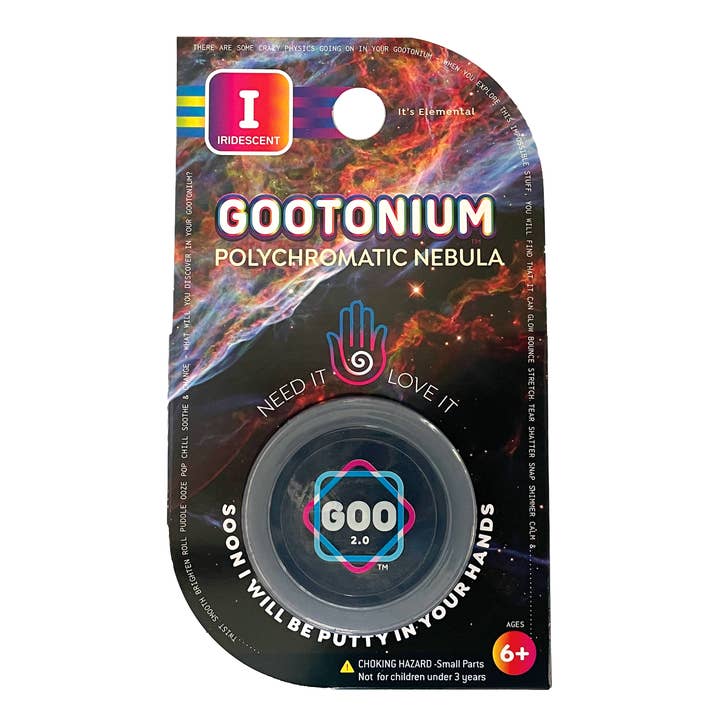 Copernicus Toys - Wholesale Putty/Slime - Kids - Large Gootonium: Dark Blue Prismatic Nebula putty - 50gm