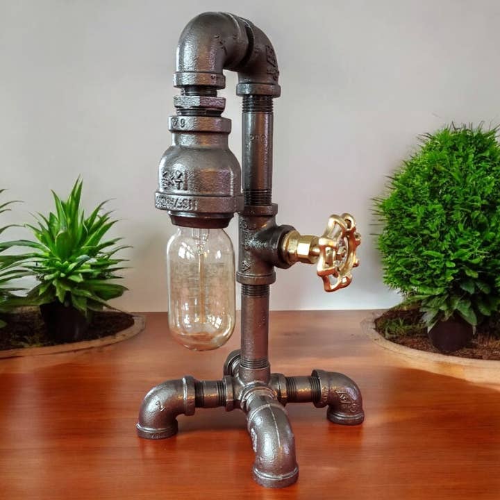 Mr. Willies Lighting - Venta al por mayor Lámparas decorativas/de escritorio - Lámpara de escritorio Little Edison sobre base metálica
