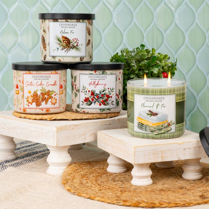 Holiday Country Cottage Collection - 15 oz. Pre-Pack for wholesale by Crossroads Original Designs