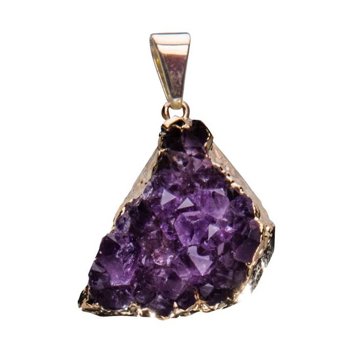 Amethyst-Anhänger Druzy, klein für den Großhandel von El'Cobre-Ecozonelifestyle
