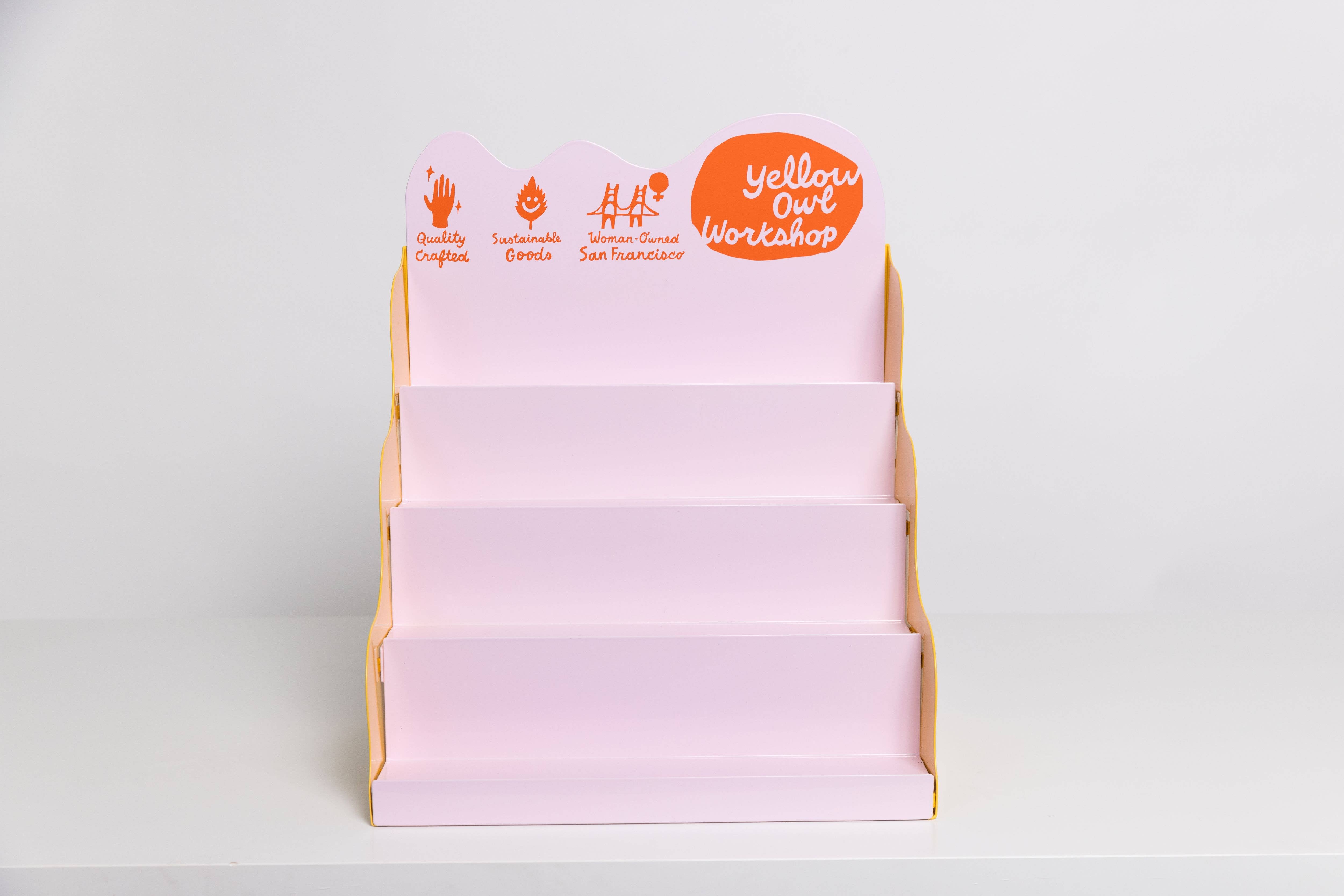 Yellow Owl Workshop - Vente Présentoir – papeterie et articles fantaisie - Présentoir à bijoux POP en acier peint par poudrage