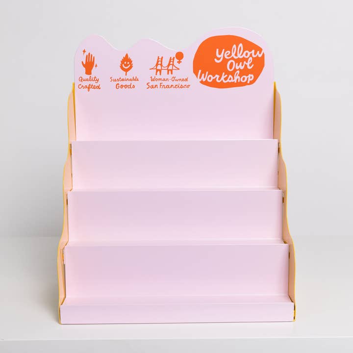 POP-hylla - smyckesdisplay i pulverlackerat stål för wholesale av Yellow Owl Workshop