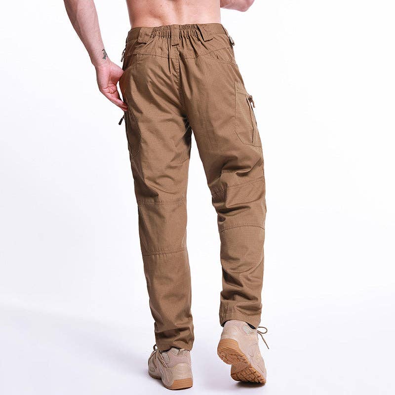 Ecovear - Wholesale Pants - Men's - Outdoor  Plaid Anti-tear Multi-pocket Men's Pants5