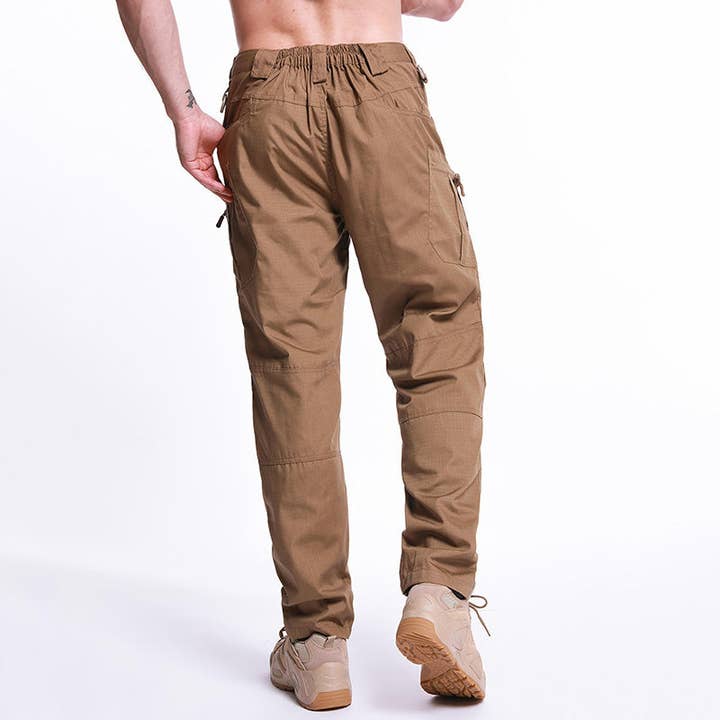 Ecovear - Wholesale Pants - Men's - Outdoor Plaid Anti-tear Multi-pocket Men's Pants5