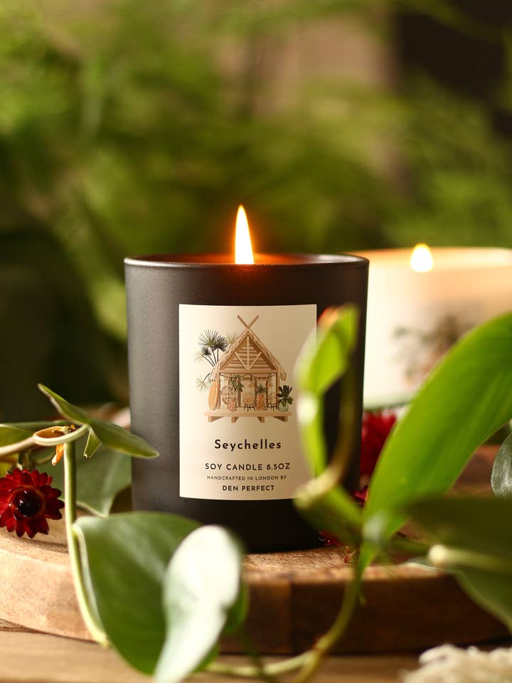 Vela de soja Seychelles para venta al por mayor de Den Perfect