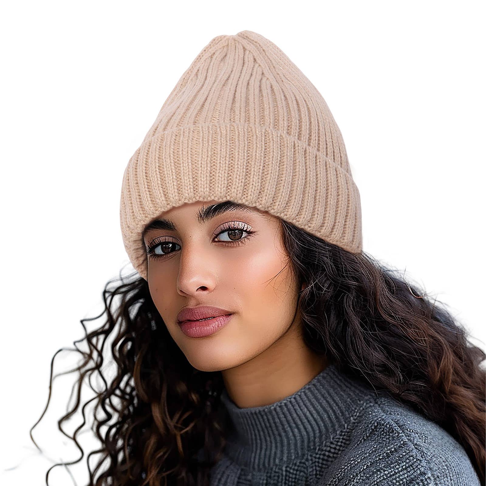 MKS America - Wholesale Beanie - Women's - Satin Lined Knit Beanie Hat 9 colors10